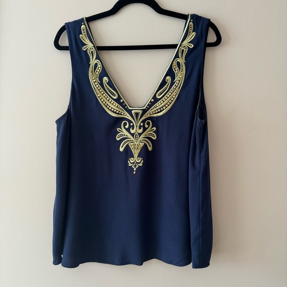 Lilly Pulitzer Owen Top || Size L - Picture 2 of 8